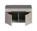 Schuhbank >Canu< in Kaschmir - 80x45x37cm (BxHxT)
