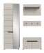 Garderoben-Set >Canu< in Kaschmir - 160x190x37cm (BxHxT)
