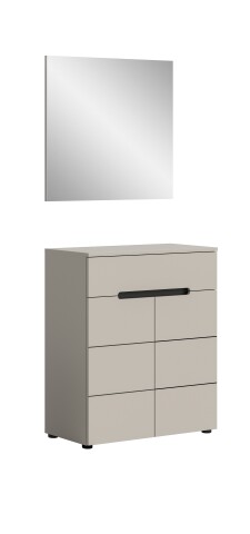 Garderoben-Set >Canu< in Kaschmir - 80x190x37cm (BxHxT)