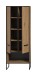 Hochschrank >Bagno< in Artisan Eiche Nachbildung - 59x159x32cm (BxHxT)