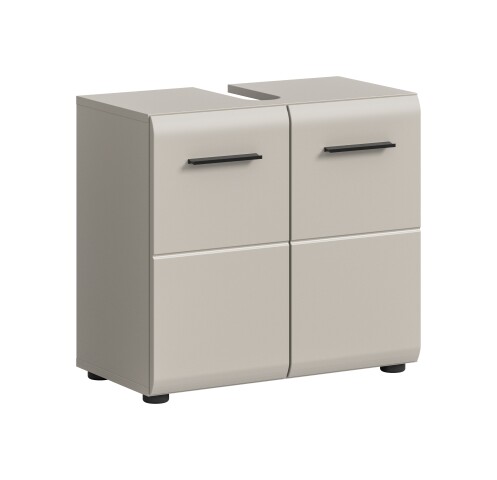 Waschbeckenunterschrank >Ice< in Kaschmir - 60x54x30cm (BxHxT)