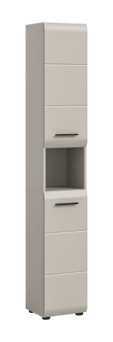 Hochschrank >Ice< in Kaschmir - 30x185x30cm (BxHxT)