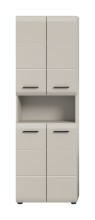 Hochschrank >Ice< in Kaschmir - 60x185x30cm (BxHxT)