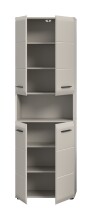 Hochschrank >Ice< in Kaschmir - 60x185x30cm (BxHxT)