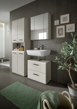 Hochschrank >Ice< in Kaschmir - 60x185x30cm (BxHxT)