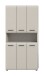 Hochschrank >Ice< in Kaschmir - 90x185x30cm (BxHxT)