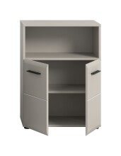 Midischrank >Ice< in Kaschmir - 60x80x30cm (BxHxT)