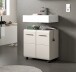 Waschbeckenunterschrank >Ice< in Kaschmir - 60x58x30cm (BxHxT)