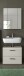 Badezimmer-Set >Ice< in Kaschmir - 60x185x30cm (BxHxT)
