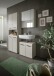 Badezimmer-Set >Ice< in Kaschmir - 135x185x30cm (BxHxT)
