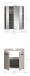 Badezimmer-Set >Ice< in Kaschmir - 60x185x30cm (BxHxT)