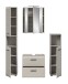Badezimmer-Set >Ice< in Kaschmir - 150x185x30cm (BxHxT)