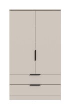 Garderobenschrank >Kopenhagen< in Kaschmir - 80x140x37cm (BxHxT)