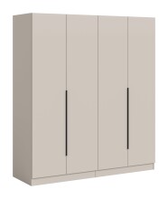 Kleiderschrank >Kopenhagen< in Kaschmir - 160x181x52cm (BxHxT)