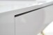 Schreibtisch >WL6.314< in Weiß / gold - 118x76x57 (BxHxT)
