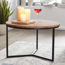 Couchtisch >WL6.368< in Akazie / schwarz,...