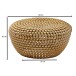 Couchtisch >WL6.456< in Gold, Aluminium - 30x60cm (HxD)