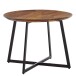 Couchtisch >WL6.526< in Sheesham, Massivholz / Edelstahl - 45x60cm (HxD)