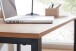 Schreibtisch >WL6.569< in Eiche Dekor, Holzwerkstoff - 120x76x60cm (BxHxT)
