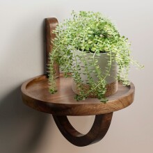 Wandboard >WL6.788< in Mango, Massivholz - 33x30cm...