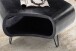 Couchtisch >WL6.840< in Mango Schwarz, Massivholz - 60x35x60cm (BxHxT)
