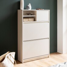 Schuhkipper >WL6.869< in Weiß, Holzwerkstoff...