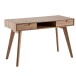 Schreibtisch >WL6.874< in Eiche Dekor, Holzwerkstoff - 120x77x55cm (BxHxT)