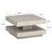 Couchtisch >WL6.921< in Stein-Optik, Holzwerkstoff - 60x34x60cm (BxHxT)