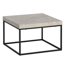 Couchtisch >WL6.931< in Stein-Optik, Holzwerkstoff - 60x38x60cm (BxHxT)
