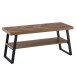 Sitzbank >WL6.977< in Eiche Dekor, Holzwerkstoff - 100x41x40cm (BxHxT)
