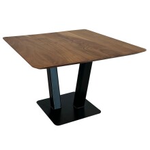 Couchtisch >WL7.012< in Akazie Braun, Massivholz...