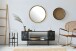 Spiegel >WL7.103< in Gold, Metall / Spiegel - 60x4x60cm (HxTxD)