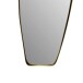 Spiegel >WL7.110< in Gold, Spiegel / Metall - 33x90x3cm (BxHxT)