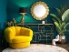 Spiegel >WL7.121< in Gold, Spiegel / Metall - 68x68x3cm (BxHxT)