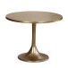 Beistelltisch >WL7.132< in Gold, Aluminium - 47x60cm (HxD)