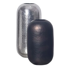 Dekovase >WL7.172< (2-teilig) in Silber /...
