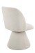 Esszimmerstuhl >BARI II S< (2er-Set) in Beige, 360° drehbar - 54x85x63cm (BxHxT)