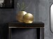 Dekovase >WL7.179< (2-teilig) in Gold, Aluminium - 35x34x14cm (BxHxT)