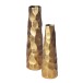 Dekovase >WL7.181< (2-teilig) in Gold, Aluminium - 49x15cm (HxT)