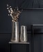Dekovase >WL7.183< (2-teilig) in Silber, Aluminium - 45x21cm (HxD)