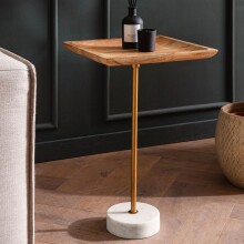 Beistelltisch >WL7.218< in Mango, Massivholz &...