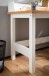 Schreibtisch >WL7.221< in Weiß & Eichefarben, Holzwerkstoff - 106x90x53 (BxHxT)