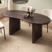 Esstisch >WL7.237< in Akazie, Massivholz & Metall - 180x90x75cm (LxBxH)