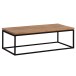 Couchtisch >WL7.309< in Akazie, Massivholz & Metall - 120x40x60cm (BxHxT)