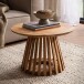 Couchtisch >WL7.312< in Akazie, Massivholz - 40x60cm (HxT)