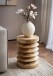 Beistelltisch >WL7.306< in Mango, Massivholz - 45x35cm (HxD)