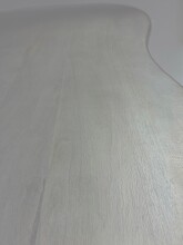 Esstisch >WL7.364< in Mango Weiß, Massivholz - 180x75x90cm (BxHxT)