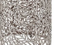 Satztisch >WL7.369< (2-teilig) in Silber, Aluminium - 42x41cm (HxD)