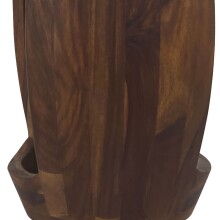 Beistelltisch >WL7.411< in Sheesham, Massivholz - 45x30cm (HxD)