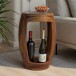 Beistelltisch >WL7.411< in Sheesham, Massivholz - 45x30cm (HxD)